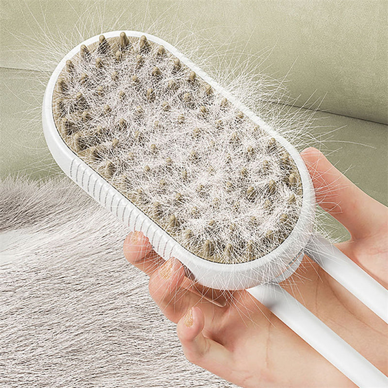 ✨Ultimate Pet Fur Grooming Steam Brush🧴