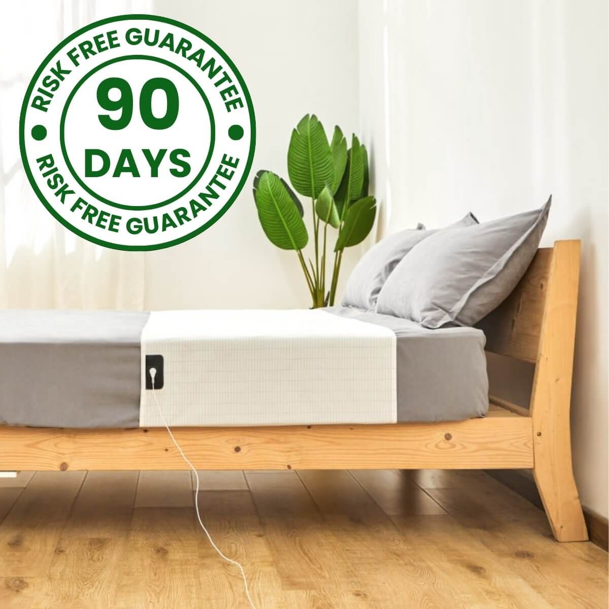 Negusy™ Grounding & Earthing Fitted Bed Sheet