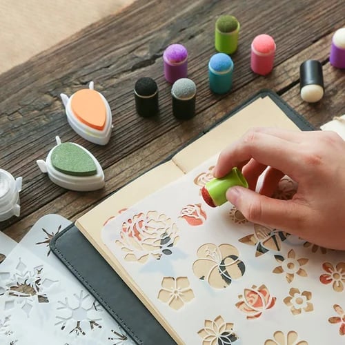 🎁The most popular Christmas gift🎁 DIY sponge finger painting kit