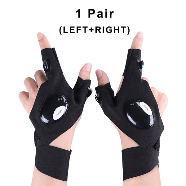 🎄 Holiday Sale Extravaganza: Enjoy 50% Off! 🎁-LED Flashlight Waterproof Gloves