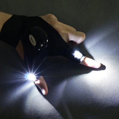 🎄 Holiday Sale Extravaganza: Enjoy 50% Off! 🎁-LED Flashlight Waterproof Gloves