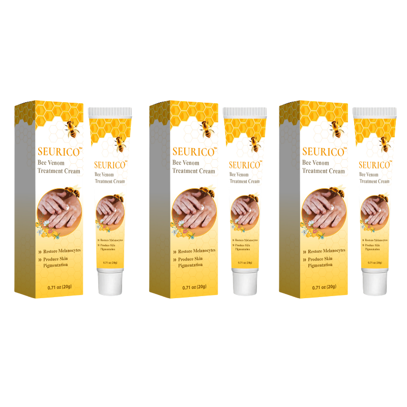 🎄 Holiday Sale Extravaganza: Enjoy 50% Off! 🎁  Seurico™ Bee Venom Vitiligo Treatment Cream