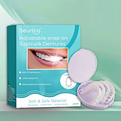 Seurico™ Adjustable Snap-On Dentures 🔥 LAST DAY SALE 75% OFF