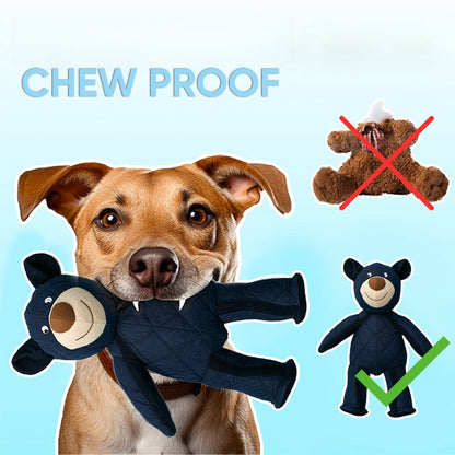 🐕Powerful Bear Pet Toy - Lasting Fun, Comfort.and Security for Your Dog