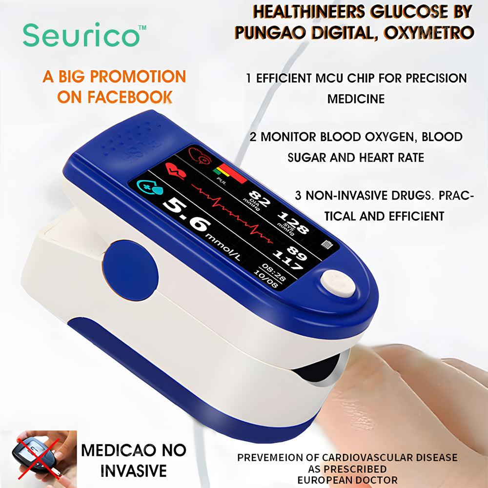 [Official Store] Seurico™ Next-Generation Intelligent Multifunctional Non-Invasive Laser Blood Glucose Meter