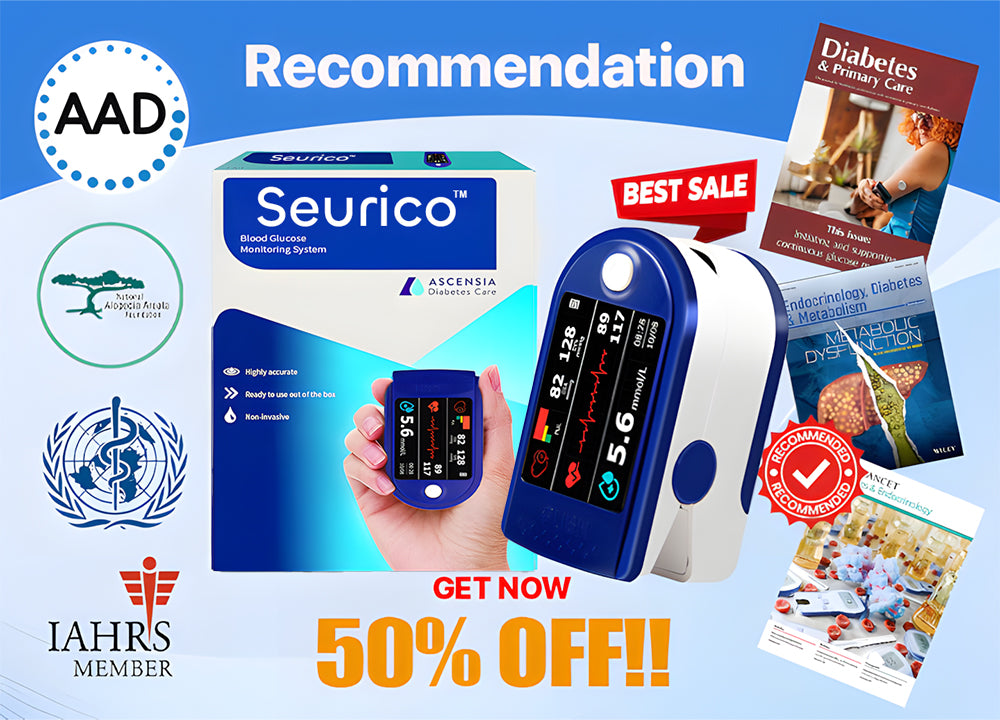 [Official Store] Seurico™ Next-Generation Intelligent Multifunctional Non-Invasive Laser Blood Glucose Meter