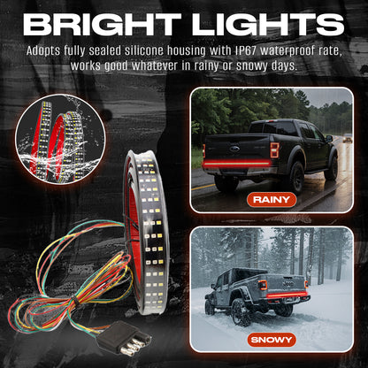 🚨Clearance Blowout! 🚥LED tailgate lights, turn signals and driving and reversing lights