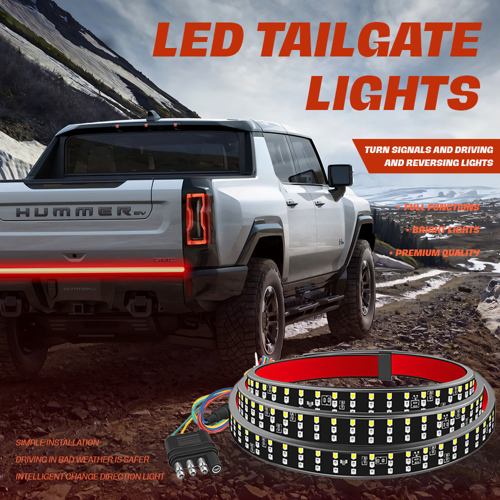 🚨Clearance Blowout! 🚥LED tailgate lights, turn signals and driving and reversing lights