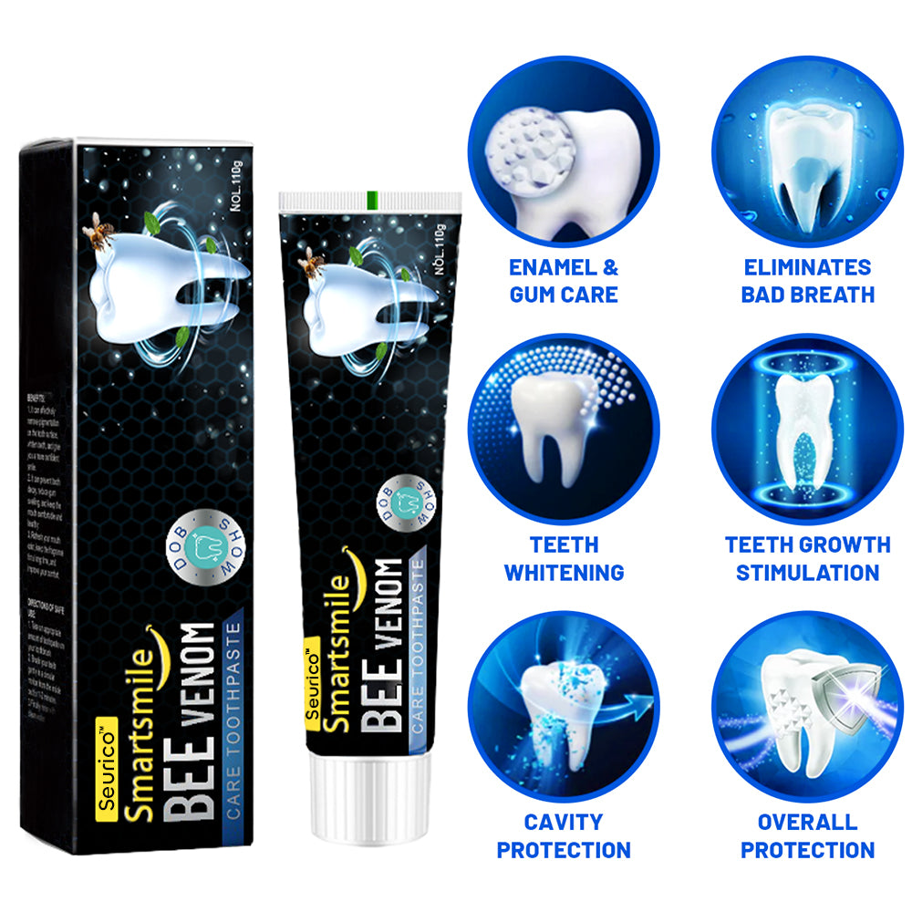 Seurico™ SmartSmile Bee Venom Whitening & Repair Toothpaste