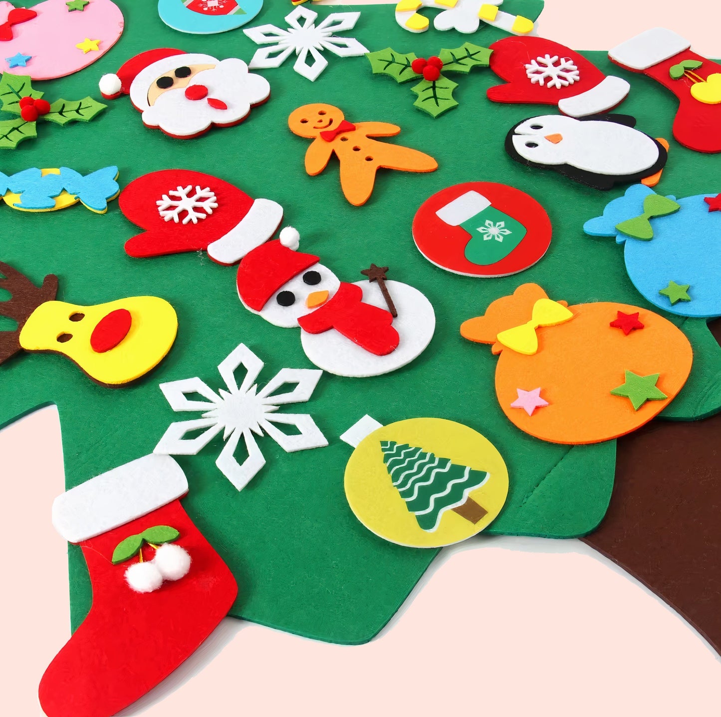 🎁The most popular Christmas gift KidsFun DIY Felt Christmas Tree