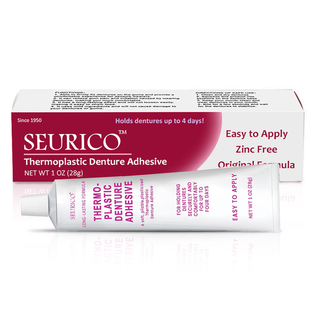 ⏰[Official Brand Store 24-Hours Promotion Buy 1 Get 2 Free] Seurico™ Thermoplastic Denture Adhesive