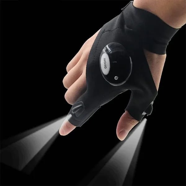 🎄 Holiday Sale Extravaganza: Enjoy 50% Off! 🎁-LED Flashlight Waterproof Gloves