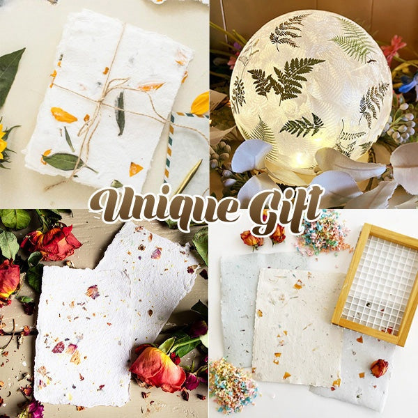 Pressed Flower DIY Papermaking Set