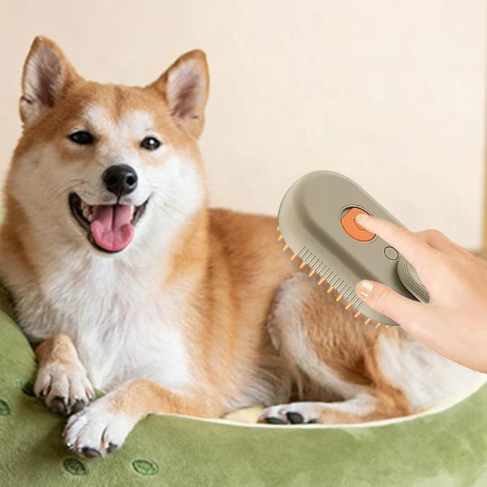 ✨Ultimate Pet Fur Grooming Steam Brush🧴